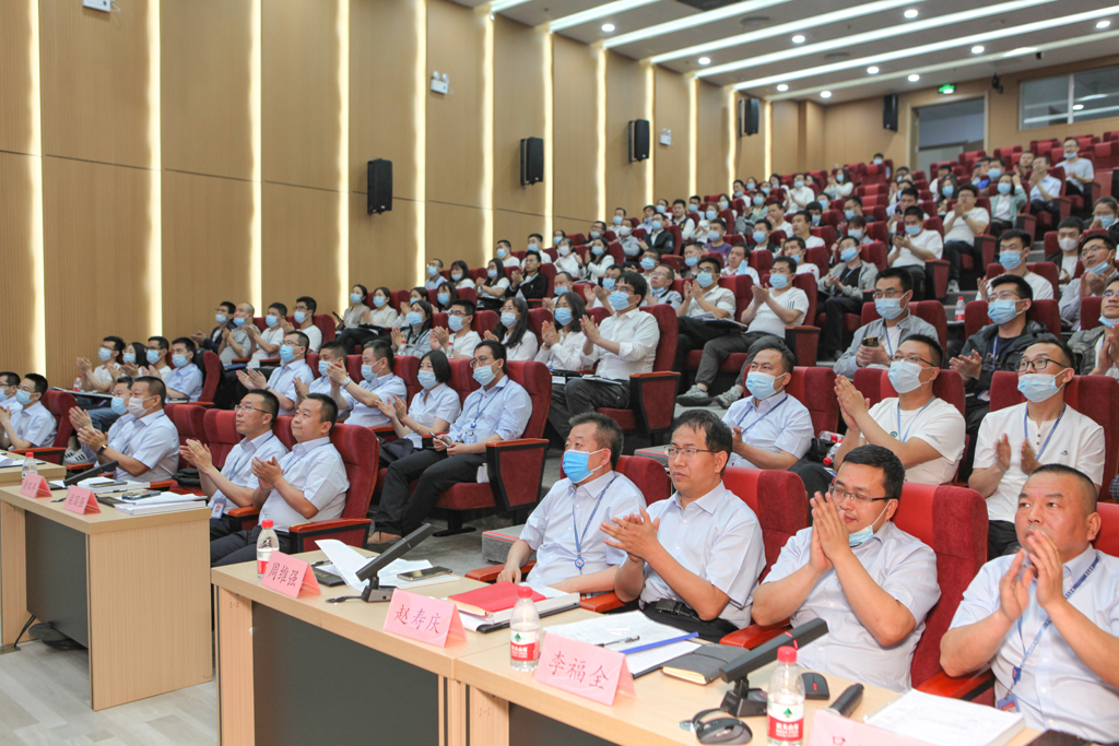 华天电子集团四届一次员工会员代表大会  BB贝博微电分会场会议议程圆满结束